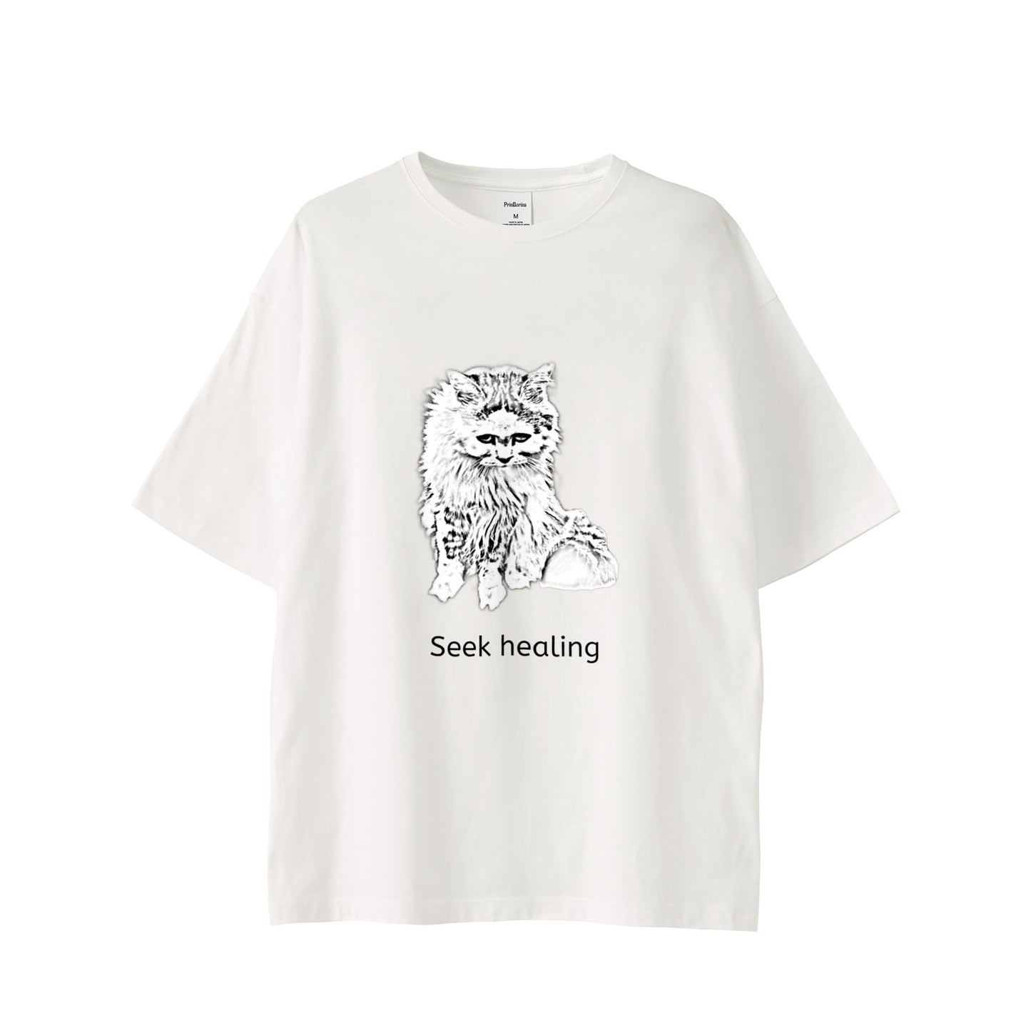 何かに癒されなやっていけんわT-shirt